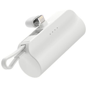 일체형 2 in 1 도킹형 미니 보조배터리 5000mAh C타입 8핀