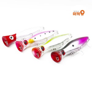 미끼유 자이언트팝 포퍼 탑워터 가물치 배스 농어 루어낚시