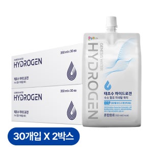 태초수 하이드로겐 수소수 수소 함유 미네랄 워터 온누리약국 350ml, 60개