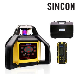 신콘 레이저레벨기 회전형 디지털 수광기 레이저수평기 레드빔 RL-700