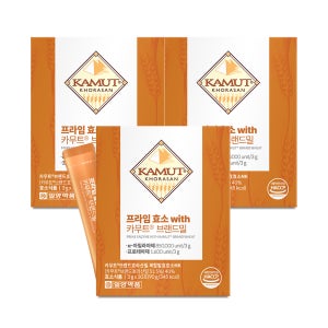 [역가수치85만] 일양약품 효소 카무트 브랜드밀 30포, 3개