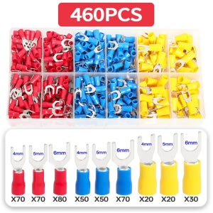 PG 압착단자 압착 터미널 Y단자 460PCS 셋트