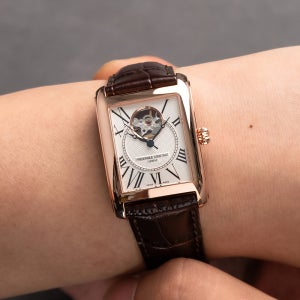 프레드릭 콘스탄트 시계 클래식 까레 하트비트 로즈골드 가죽 백화점AS