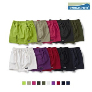 [블프앵콜][화이트워터보이즈] 퓨어쇼츠 컴포트 5인치 쇼츠 나일론 반바지