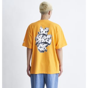 DC 슈즈 남성 24 THREE LINES GRAFFITI 반팔 티셔츠 (DE21ST015ORG)