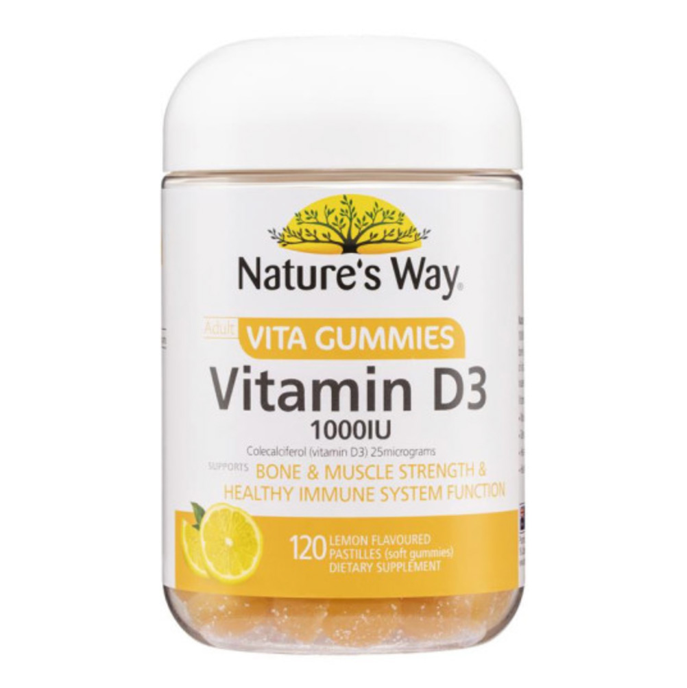 <b>네이쳐스웨이</b> 성인 비타 구미 <b>비타민 D3</b> 120구미