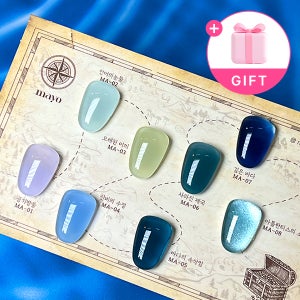 요고마요 아틀란티스 8종세트 블루 시럽젤네일