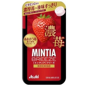 아사히 미니차 브리즈 30정 8팩 다크 스트로베리 Asahi Group Foods Mintia Breeze Dark Strawberries