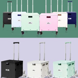 접이식 쇼핑카트 폴딩 시장 마트 장바구니 캐리어