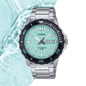 백화점AS가능 카시오 방수 아날로그 메탈 시계 MTD-125D-2A2 지코스모 제품