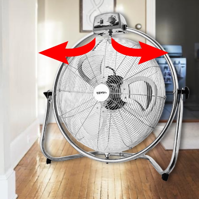 회전식 소형 산업용 써큘레이터 공업용 공장 선풍기 공장용 선풍기 16인치