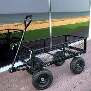 웨건 TC1840AA 캠핑 카트 폴딩 왜건 웨건 우레탄바퀴