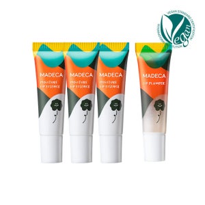 동국제약 마데카 모이스처 립 에센스10ml 3개 + 립 플럼퍼 10ml 1개 / 립밤, 마데카립밤, 입술보호제, 립케어, 비건