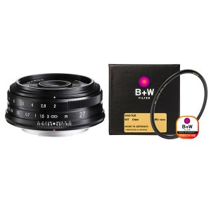 보이그랜더 ULTRON 27mm F2 후지 X마운트 블랙 (정품보유)
