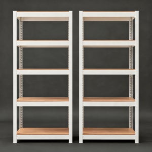 이동식폴딩수납장 선반 12T합판 수납선반 철제