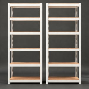 이동식폴딩수납장 선반 12T합판 수납선반 철제