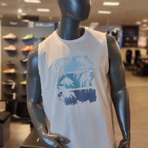 밸롭 래쉬가드 민소매 빅웨이브 오버핏 탱크 WH BA02020196