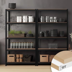 이동식폴딩수납장 선반 12T합판 수납선반 철제