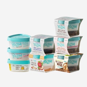요즘 그릭요거트 체험팩 8종(플레이버3, 콩포트2, 그래놀라3)