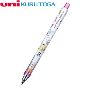 유니 쿠루토가 BT21 캐릭터 샤프 0.5mm 화이트 142x10.6mm 10g