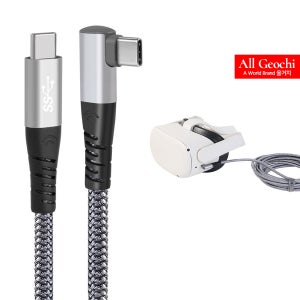 VR 링크 케이블 6M CtoC 오큘러스 퀘스트2 USB 3.3 Gen1 5Gbps