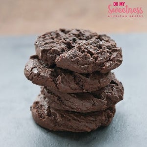 삼양사 독일 브라우니 코코아 쿠키도우 냉동생지 40g 50개입 X 4팩