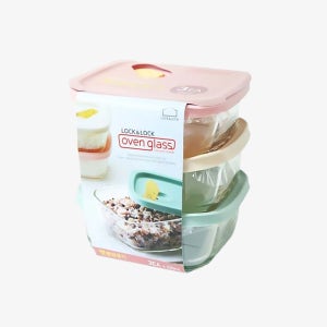 락앤락 햇쌀밥용기 320ml 3종 냉동밥보관 햇반용기 오븐글라스