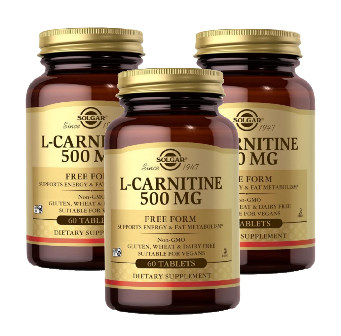 솔가 <b>L</b> <b>카르니틴</b> 엘<b>카르니틴 500mg</b> 60타블렛 X 3통