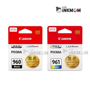 PG-960 (캐논 960 Black) CL-961 (캐논 961 Color) 검정 칼라 정품잉크 SET