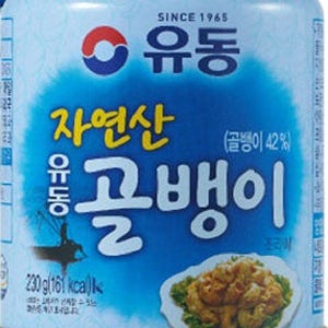 유성물산 유동 자연산 골뱅이 230g 24개 1박스