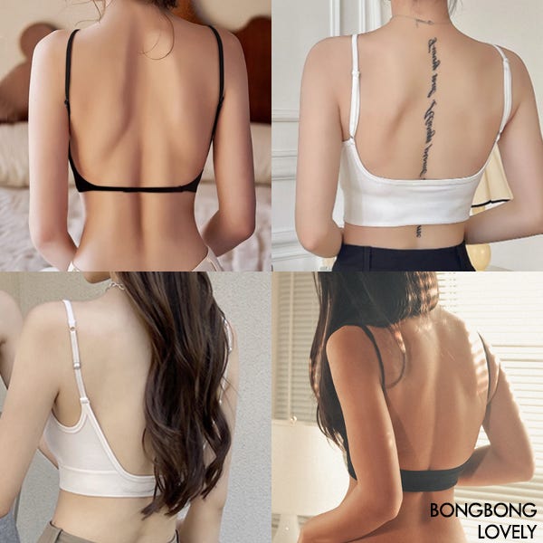 심리스 등파인브라 백리스 브라탑 아이스 쿨 브라렛
