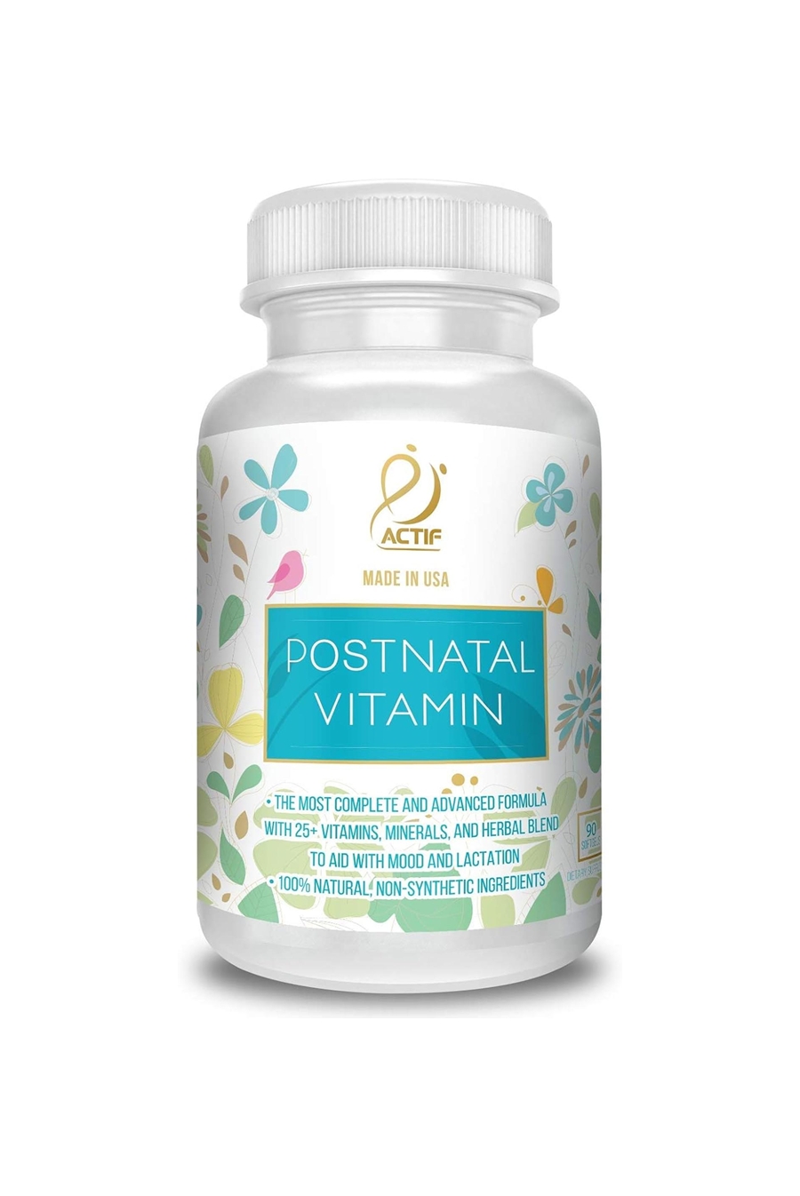 ACTIF <b>포스트네이탈 비타민</b> 멀티비타민 90 개입