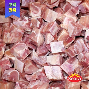 브라질닭 뼈없는 닭정육 조각 닭다리살 순살 절단 닭꼬치 냉동 요리 2kg
