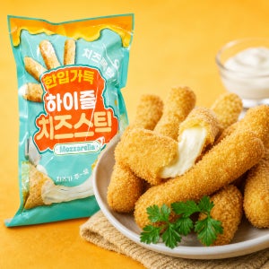 파파스푸드 하이즐 치즈스틱 750g(30조각) 아이간식 간단요리