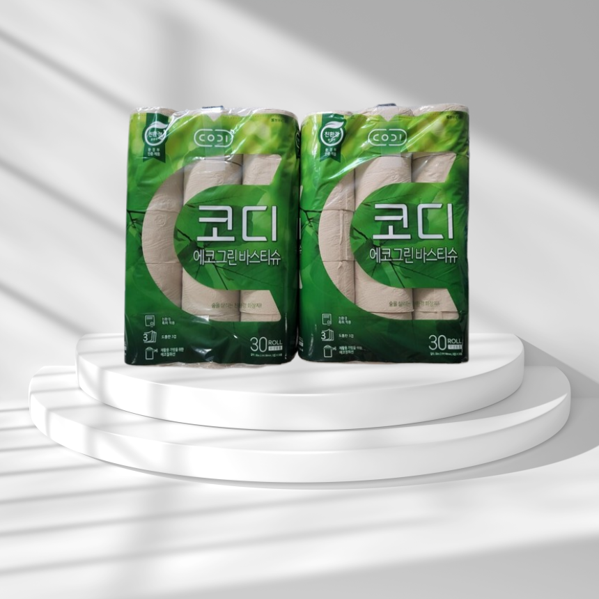 코디 에코그린 바스티슈 30m (30롤) x 3팩