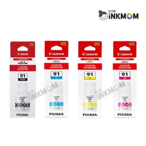 캐논 GI-91PGBK GI-91C GI-91M GI-91Y 정품잉크 4색 SET