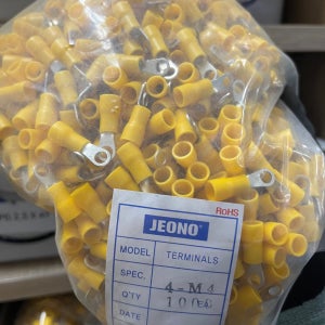 PG 압착단자 JOPT 4-M4 압착터미널 링러그 와이러그 전선연결 전오 배선 연결 커넥터 컨넥터