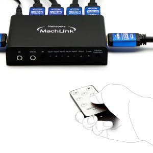 마하링크 Ultra HDMI 4K 60Hz 5:1 선택기 ML-HSW546