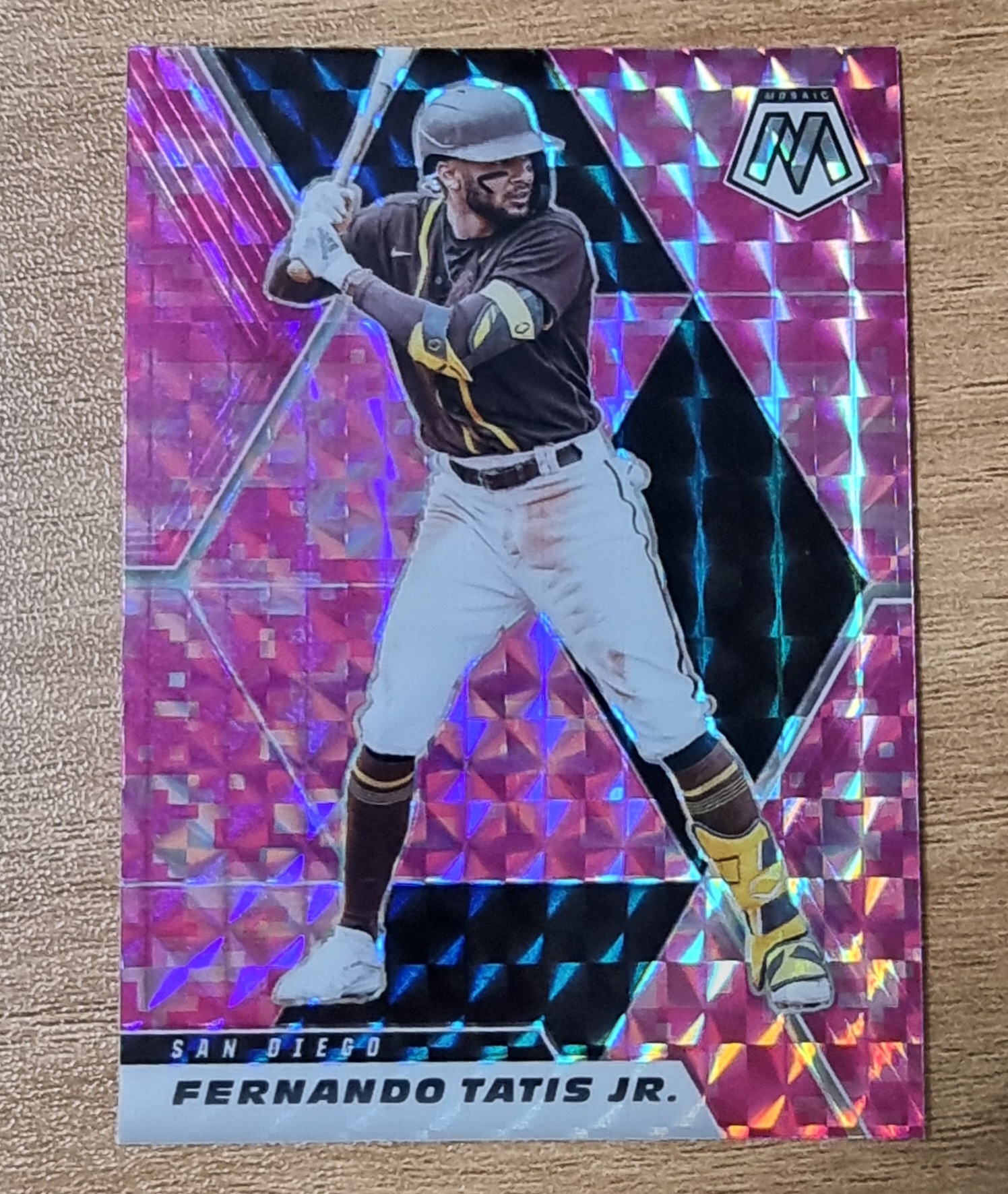 페르난도 타티스 주니어 2021 Panini Mosaic Pink Camo Prizm No-123 MLB 야구카드