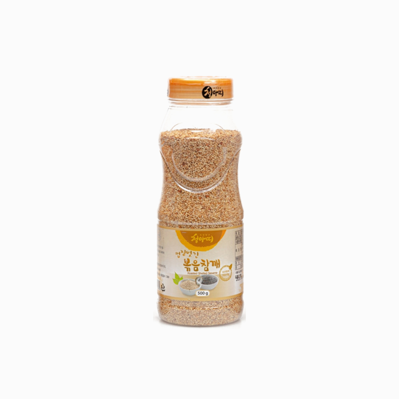 청아띠 껍질벗긴볶은참깨 국내산 PET 1kg
