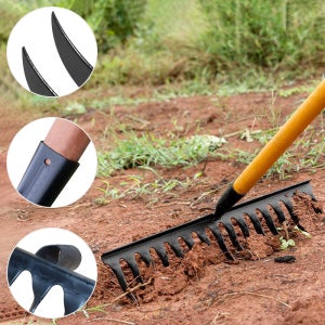 괴물 레기(소)37cm+대왕 자루(농기구 잡초제거 밭갈이 도구)