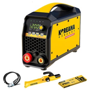 코리아나 KH200 아크 퍼포먼스듀티 알곤 티그 인버터 휴대용 홀더 5m×3m