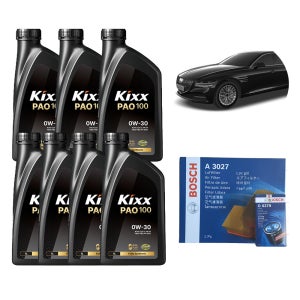 제네시스 G80 RG3 2.5 엔진오일 [킥스파오100 0w30]