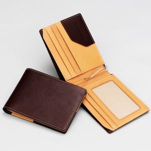 마뜨 베지터블 소가죽 지폐 머니클립