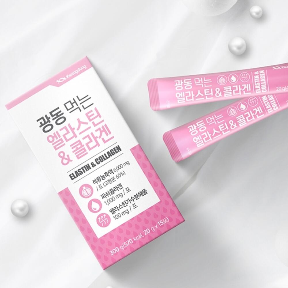 먹는 엘라스틴 콜라겐 미인 피쉬콜라겐 석류농축액 엘라스틴<b>가수분해물</b>