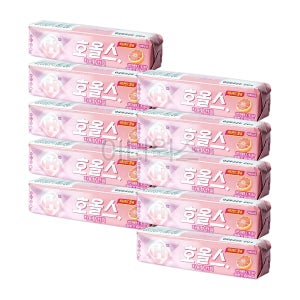 HALLS 호올스 캔디 27.9g x 10개세트 (자몽향)