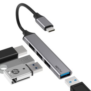 [이지넷유비쿼터스] 유오앨 USB C타입 멀티포트 허브 734UH