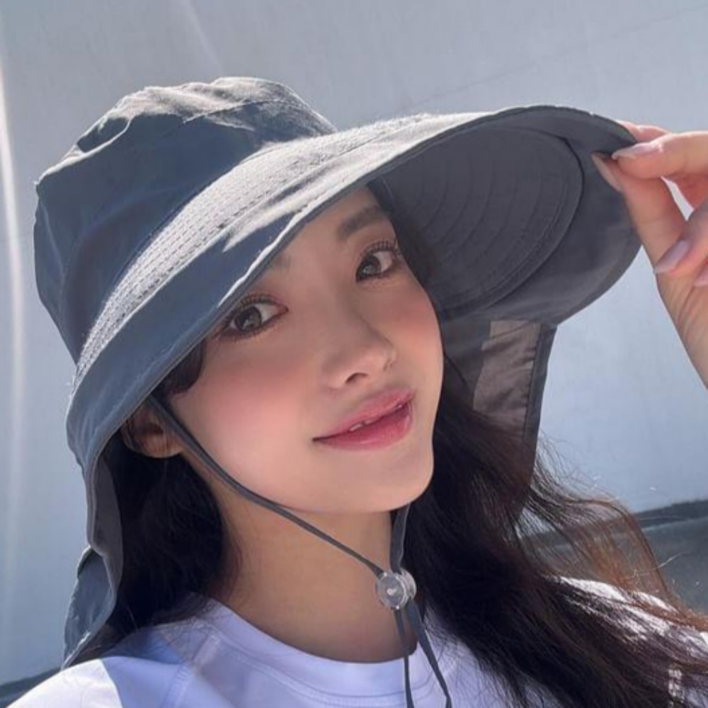 햇빛가리개 자외선차단 등산 파크골프 물놀이 모자 여성 여자 여름 로히코