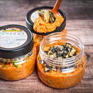 25년전통 잎새 우렁쌈장 국산우렁이 쌈밥 강된장 수제쌈장 400g