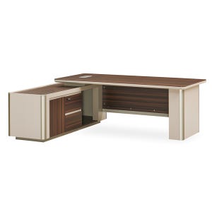 이클립스 중역 책상 사무실 중역용 서재책상 임원 책상 W2000 좌형